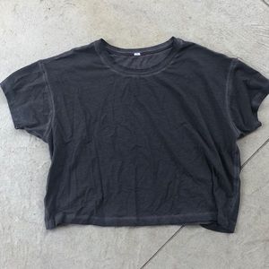 Grey Short Sleeve Lulu Top